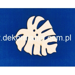 Liść monstery 12,5x12 cm  ozdoba,podkładka, monstera